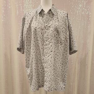 George Men's Floral Casual Button Down Shirt